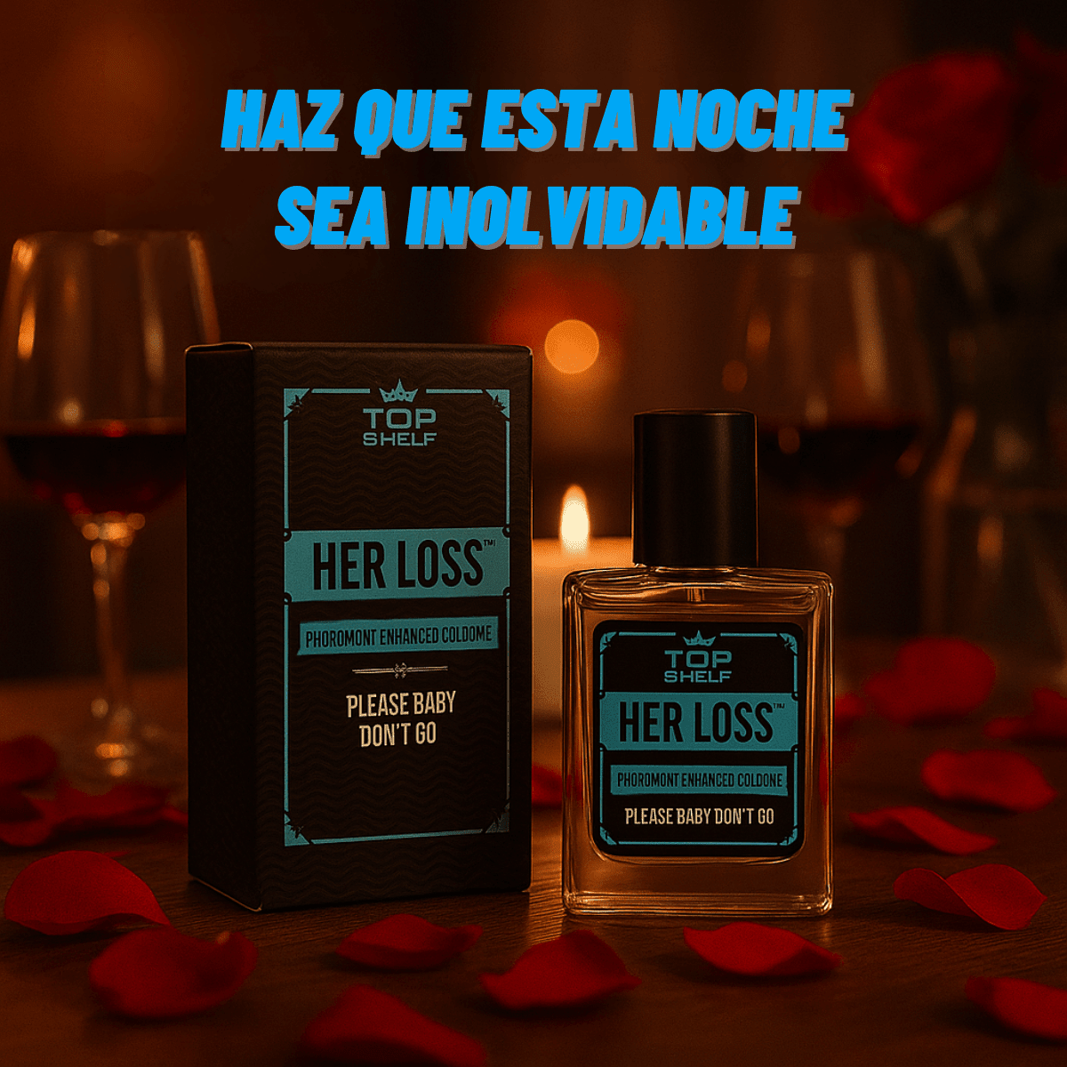 ¡Deja de ser Invisible! - "Her Loss®" Perfume con Feromonas para Hombres 💎