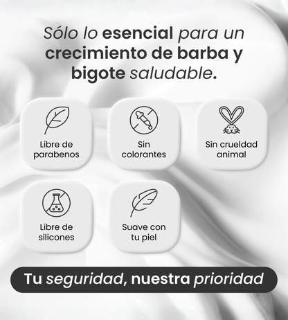 Bálsamo para Crecimiento de Barba Ultra Potente con Minoxidil 20% | 100mL