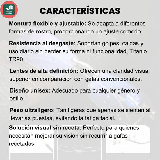 OFERTA 2X1 GAFAS TR90 Con Estuche y Pano de limpieza + Envio Gratis