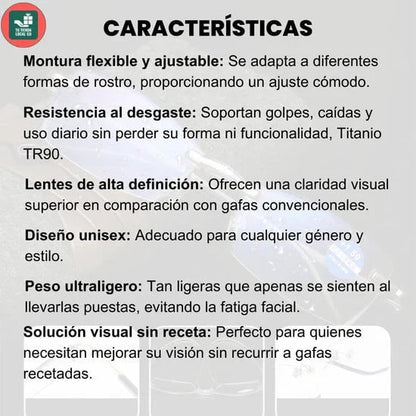 OFERTA 2X1 GAFAS TR90 Con Estuche y Pano de limpieza + Envio Gratis