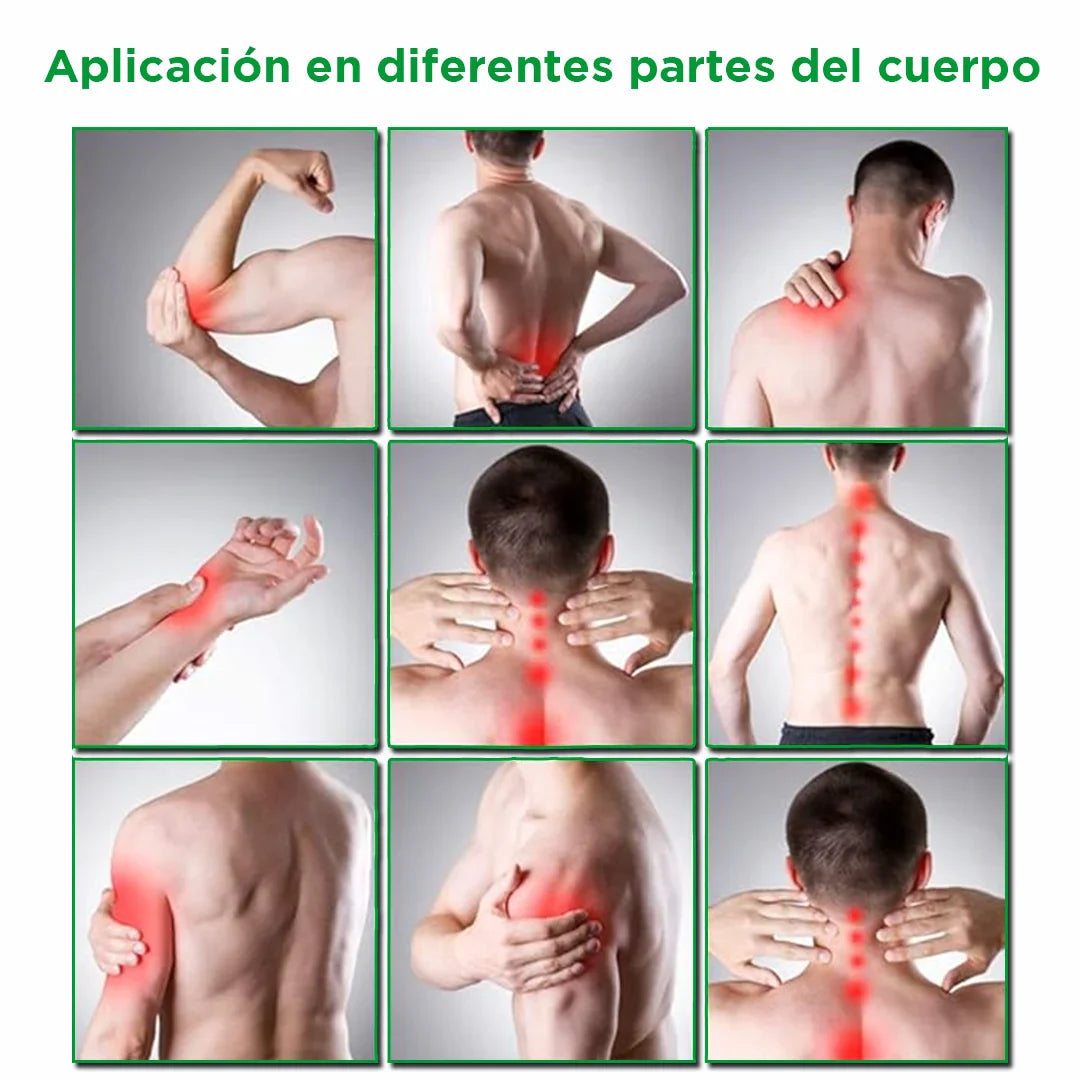 Parche Natural para Dolores Articulares Artritis y Reumatismo - Alivio Articular [12 unidades por paquete]