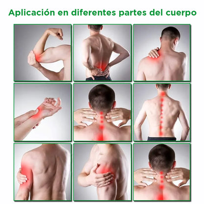 Parche Natural para Dolores Articulares Artritis y Reumatismo - Alivio Articular [12 unidades por paquete]
