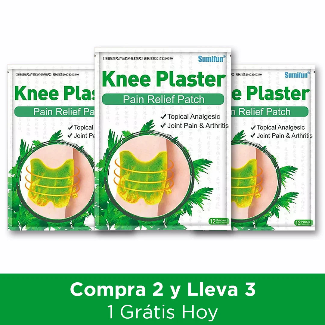 Parche Natural para Dolores Articulares Artritis y Reumatismo - Alivio Articular [12 unidades por paquete]