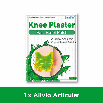 Parche Natural para Dolores Articulares Artritis y Reumatismo - Alivio Articular [12 unidades por paquete]