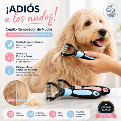 ¿Cansado de encontrar pelo de mascota por toda la casa?