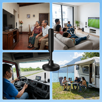 Antena Digital HDMax Ve +20 Canales en HD Gratis, Sin Mensualidad, Sin Internet