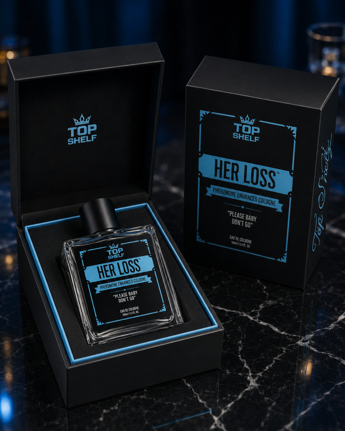 Perfume Masculino Her Loss con Feromonas – Fragancia de Presencia, Confianza y Atracción