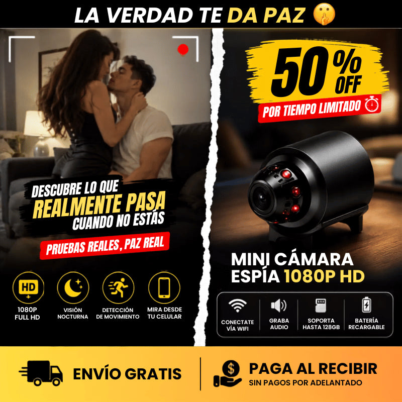 Mini Cámara Espía: Descubre la VERDAD AHORRA📹👀