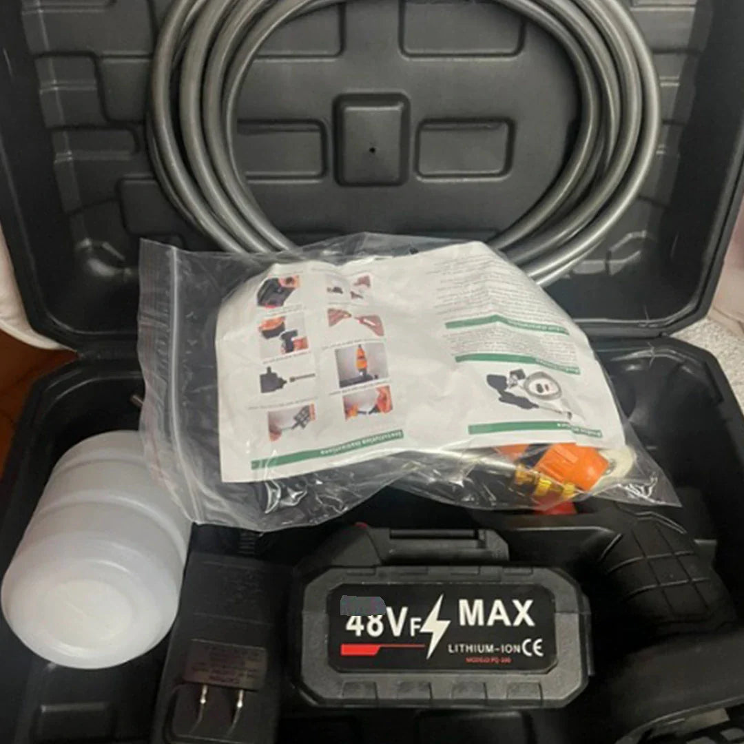 Lavadora a Presión Portátil Combo Completo + Maleta - HidroJet