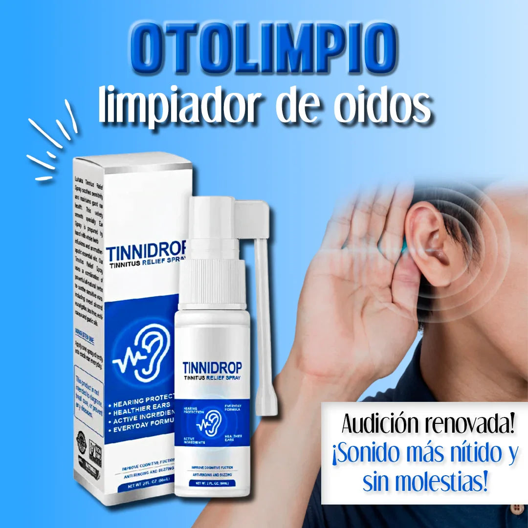 Spray para Oídos OtoLimpio 50ml – Alivio del Zumbido, Limpieza Natural y Más Claridad Auditiva
