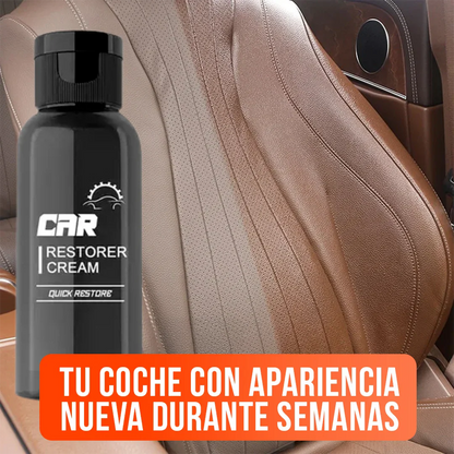 LustraPro - Renovador de Plásticos y Neumáticos 120ml | Brillo Instantáneo, Protección UV y Aplicación Rápida