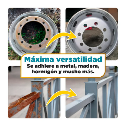 MetalGuard - Pintura Antióxido Profesional | Máxima Protección y Acabado Mate en 6 Colores