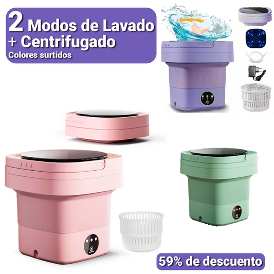 Lavadora y Secadora Plegable - Mini Whash