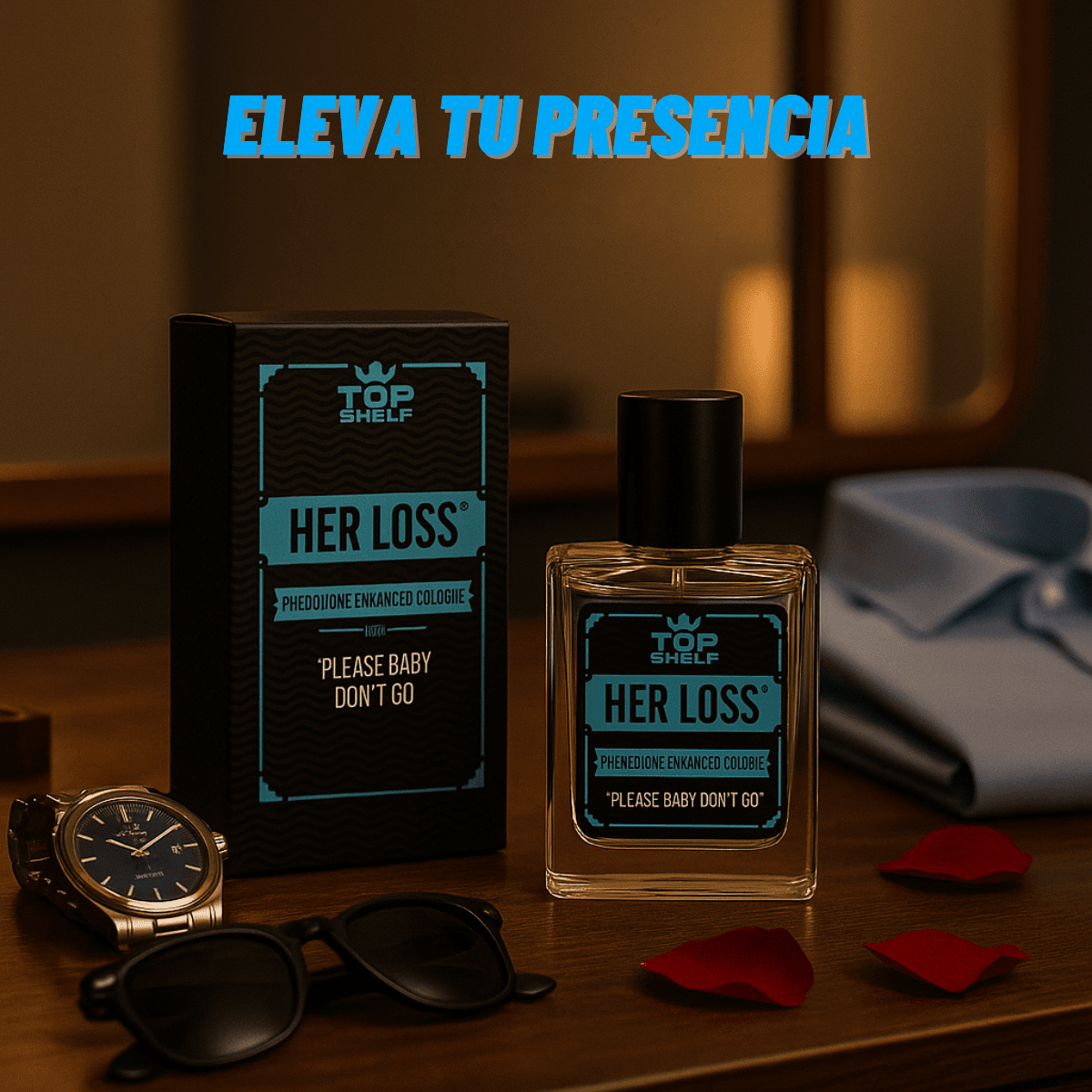 ¡Deja de ser Invisible! - "Her Loss®" Perfume con Feromonas para Hombres 💎
