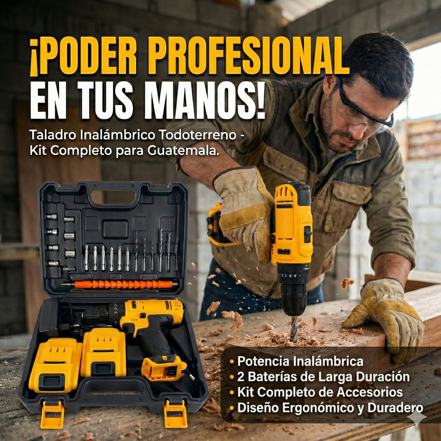 Taladro Multifuncional 10 en 1